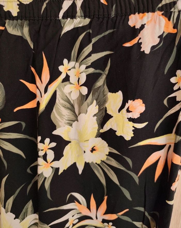 Pantalon fluide imprimé tropical - T.42 Divided H&M - photo numéro 6