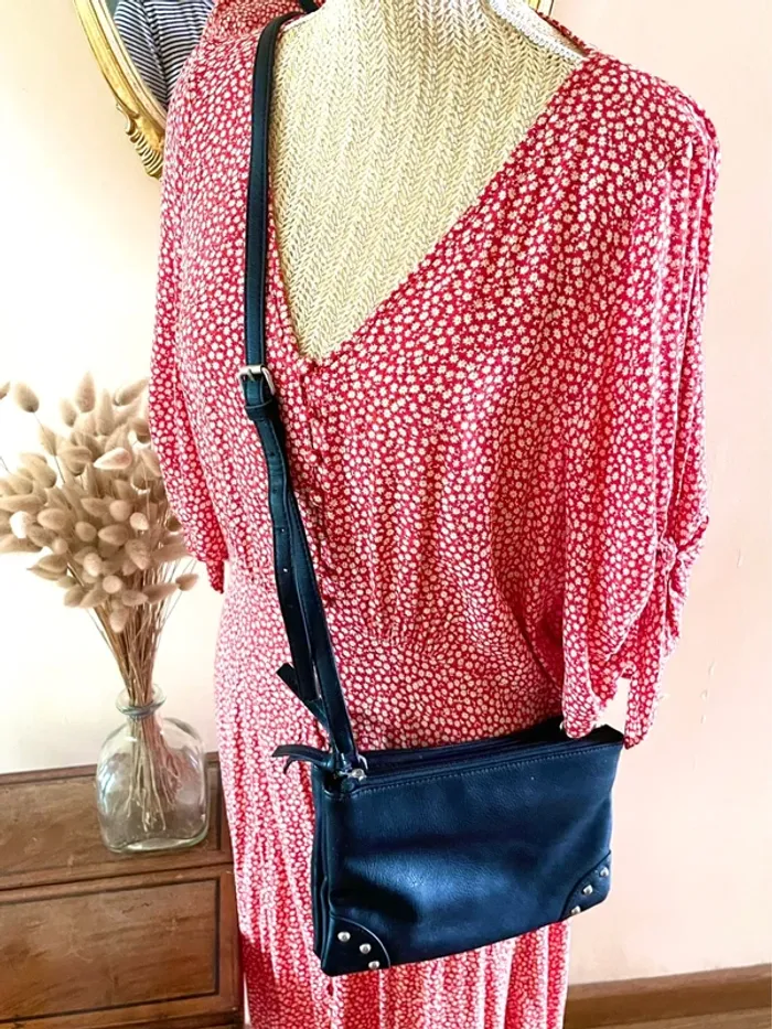 Sac à Main Noir Fonctionnel - By La Halle - photo numéro 9