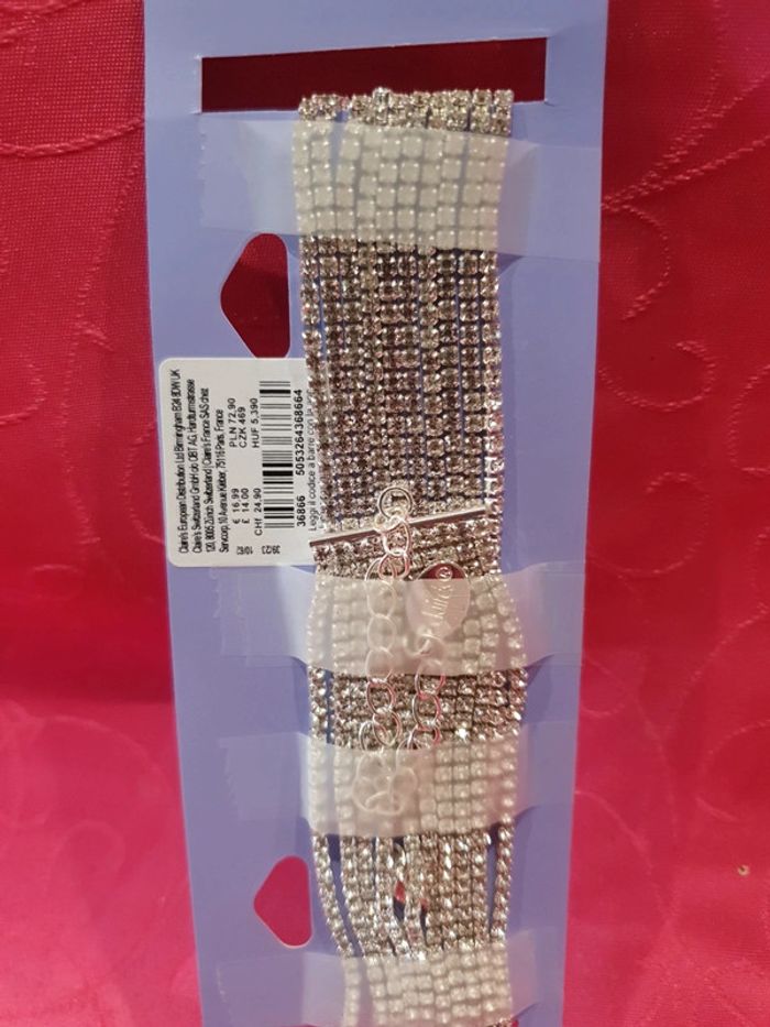 Collier ras de cou strass - photo numéro 3