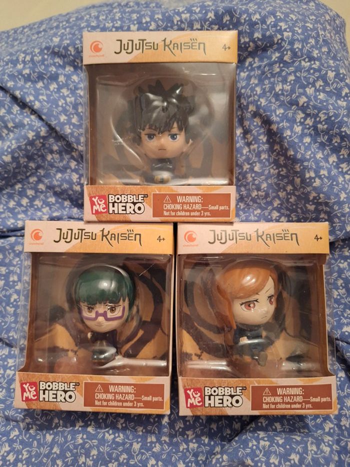 Lot Figurine bobble hero jujutsu kaisen