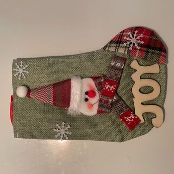 Lot de 4 chaussettes de Noël à garnir