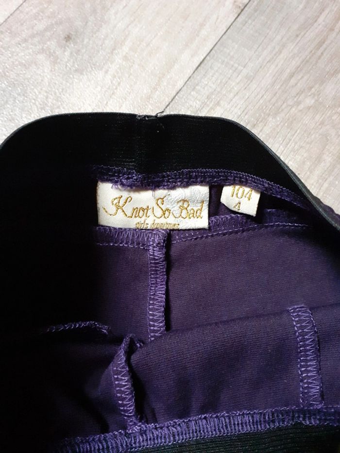 Pantalon fille violet 4 ans - photo numéro 5