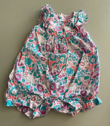 Combinaison jacadi en liberty 6m