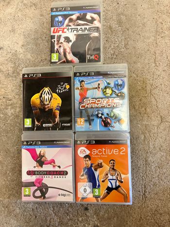 Jeux ps3 sport lot 
