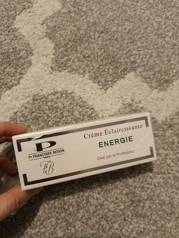 Énergie -Crème  éclaircissante 