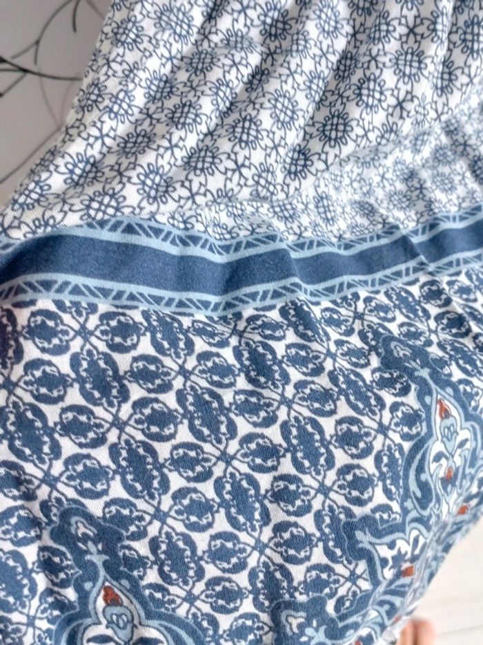 Robe femme été motifs bleus Kiabi taille 36 - photo numéro 5