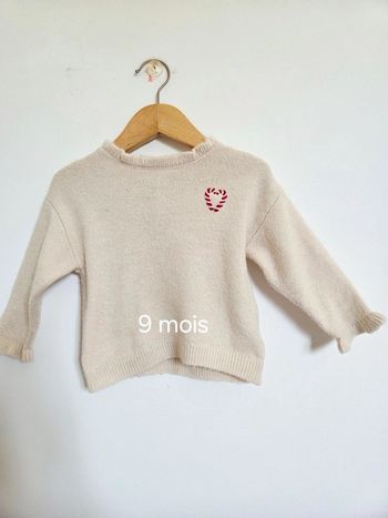Pull vertbaudet 9m 71cm