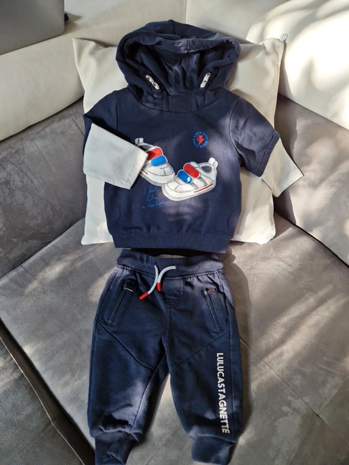 Ensemble lulu castagnette 6 mois bebe