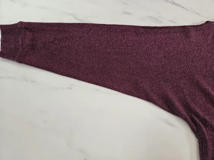 Cassis pull pailleté épaules nues taille XL - photo numéro 11