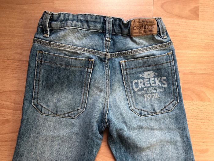 Beau jean bleu Creeks T. 8 ans garçon TBE - photo numéro 4
