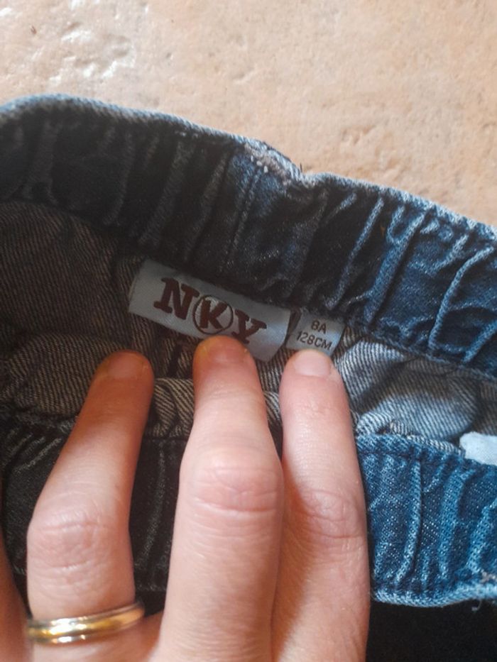 Short NKY 8 ans jeans - photo numéro 3
