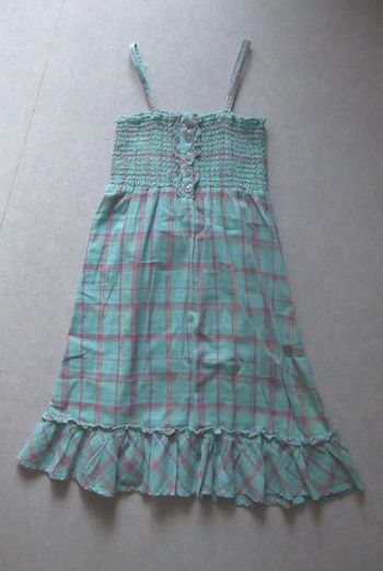 Robe à brides, bleu/violet