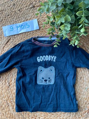Tee shirt 9 mois