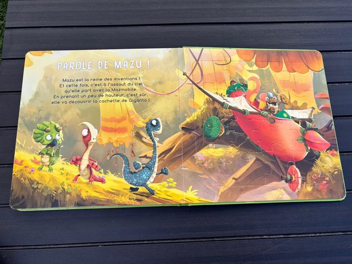🌺Mon livre puzzle Gigatosaurus🌺 - photo numéro 6