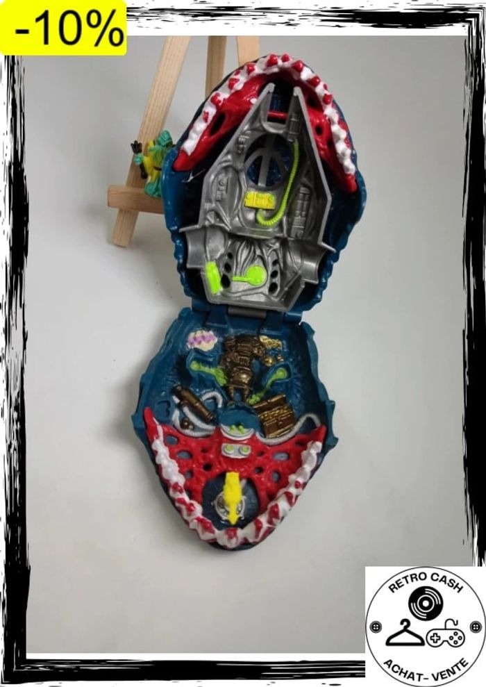 Mighty Max Caught by the Man Eater requin Shark Doom Zones jouets Bluebird 1993 vintage - photo numéro 7