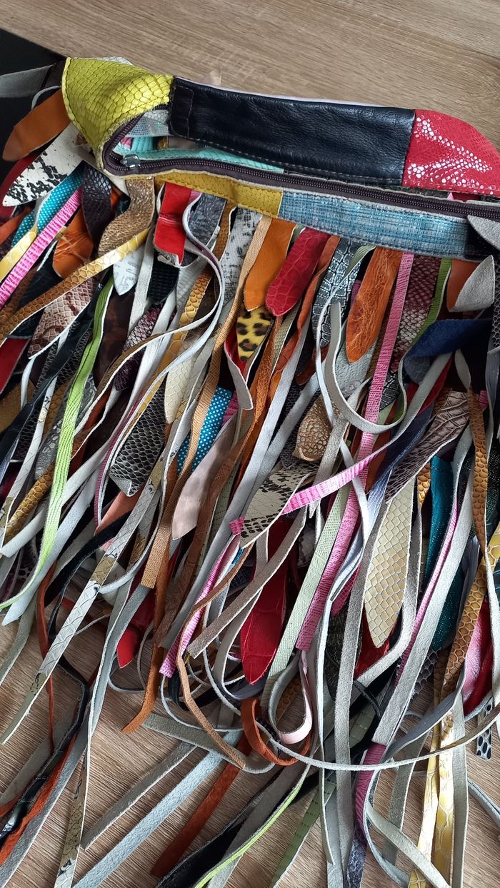 Sac  bandoulière cuir grande capacité - photo numéro 9