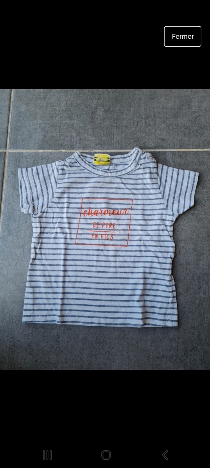 Tee shirt 18 mois