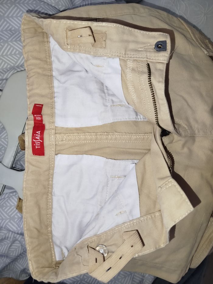 Lot de 2 shorts beige – Taille 10 ans - photo numéro 3