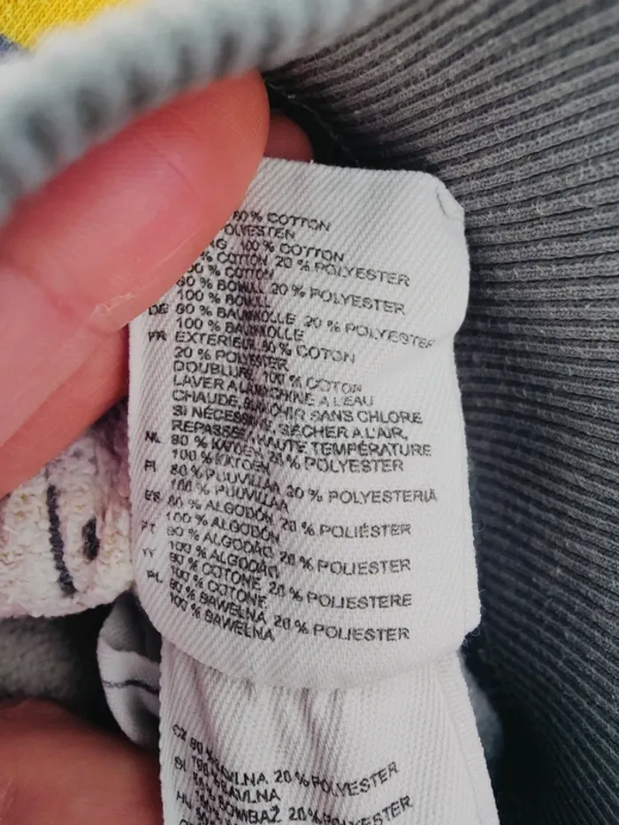 Gilet H&M multicolore 5-6 ans - photo numéro 4