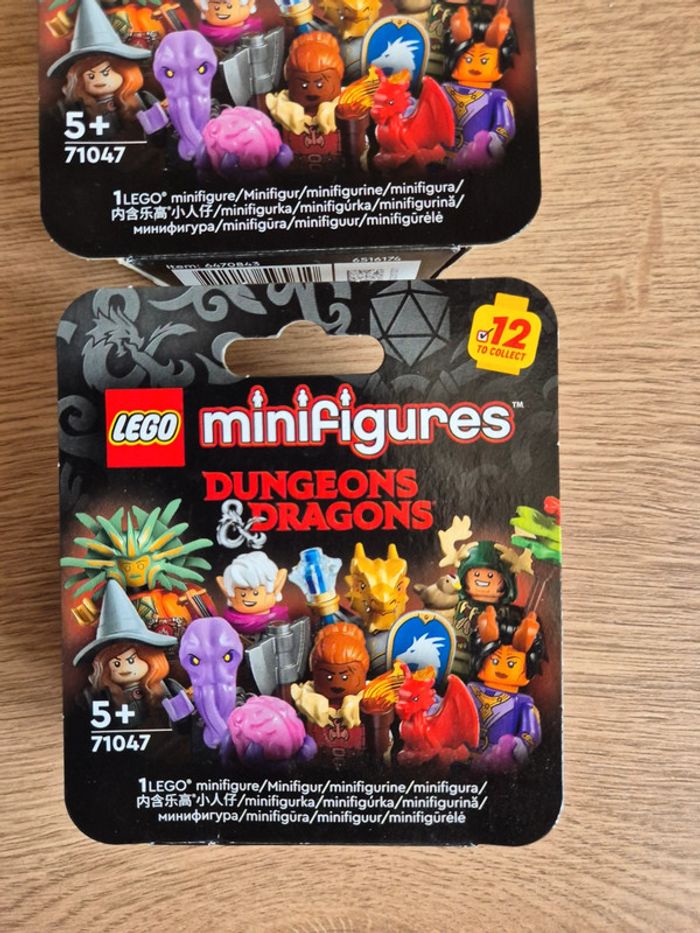 Lego 2 boîtes neuves et scellés de la série 27 donjon et dragon - photo numéro 2
