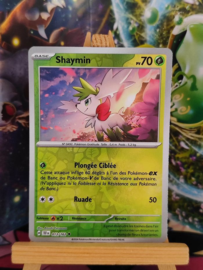 Shaymin reverse 13/162 Forces Temporelles