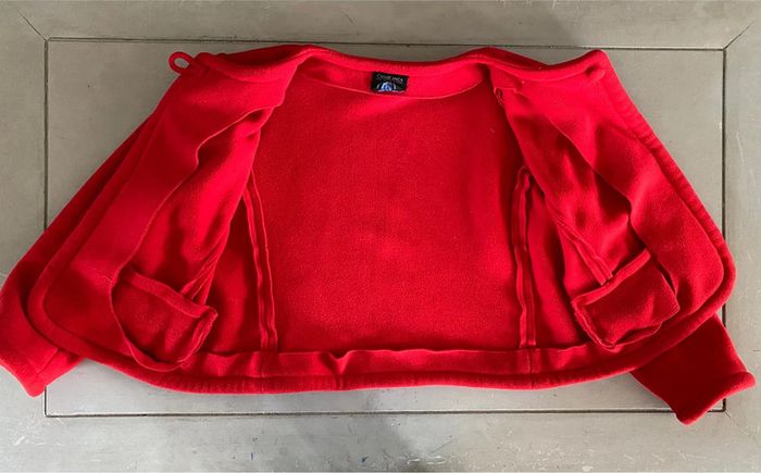 Veste vintage Casablanca par Hélène Racine rouge taille 36/38 fabrication française à Marseille - photo numéro 17