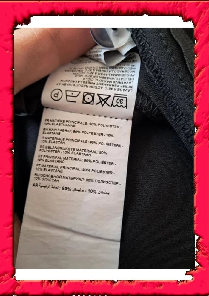 Elegant pantalon patte d'éléphant et fendu sur le bas - photo numéro 8