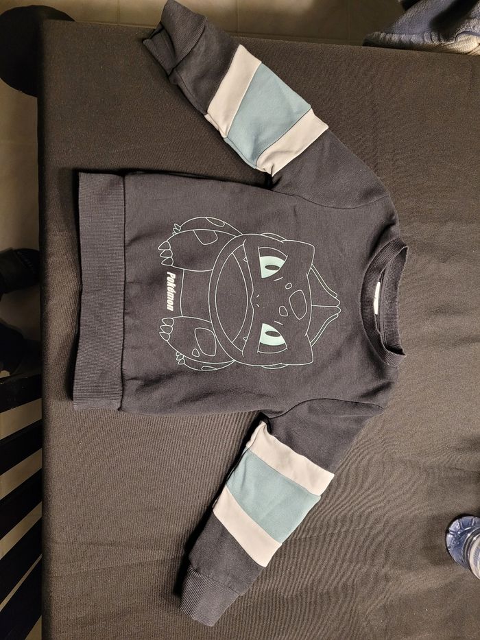 Sweat pull garçon pokemon Bulbizarre 4 ans - photo numéro 4