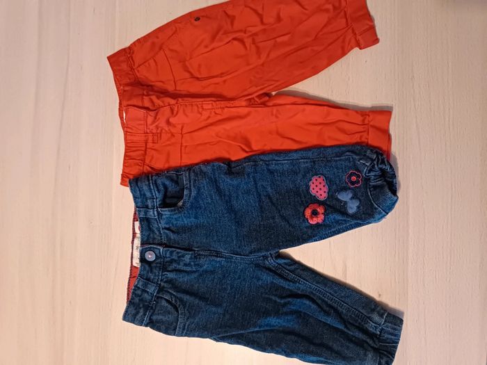 Lot de pantalons bébé 3mois