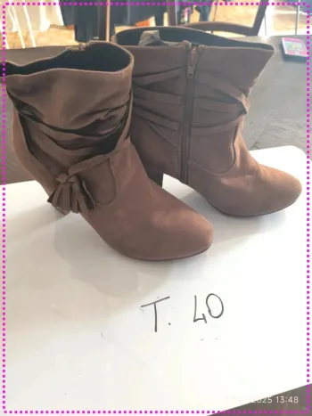 Bottines marron (40)