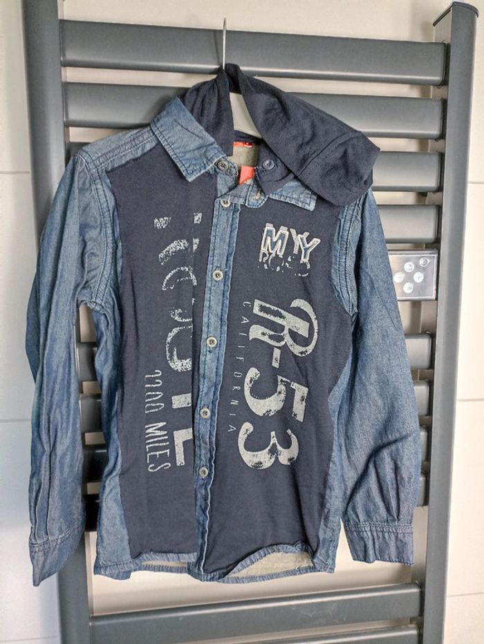 Chemise capuche 6 ans