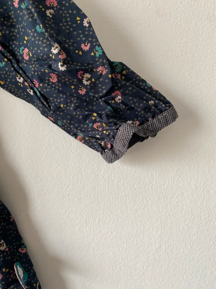 Blouse fleurie Sergent Major 12 mois - photo numéro 3