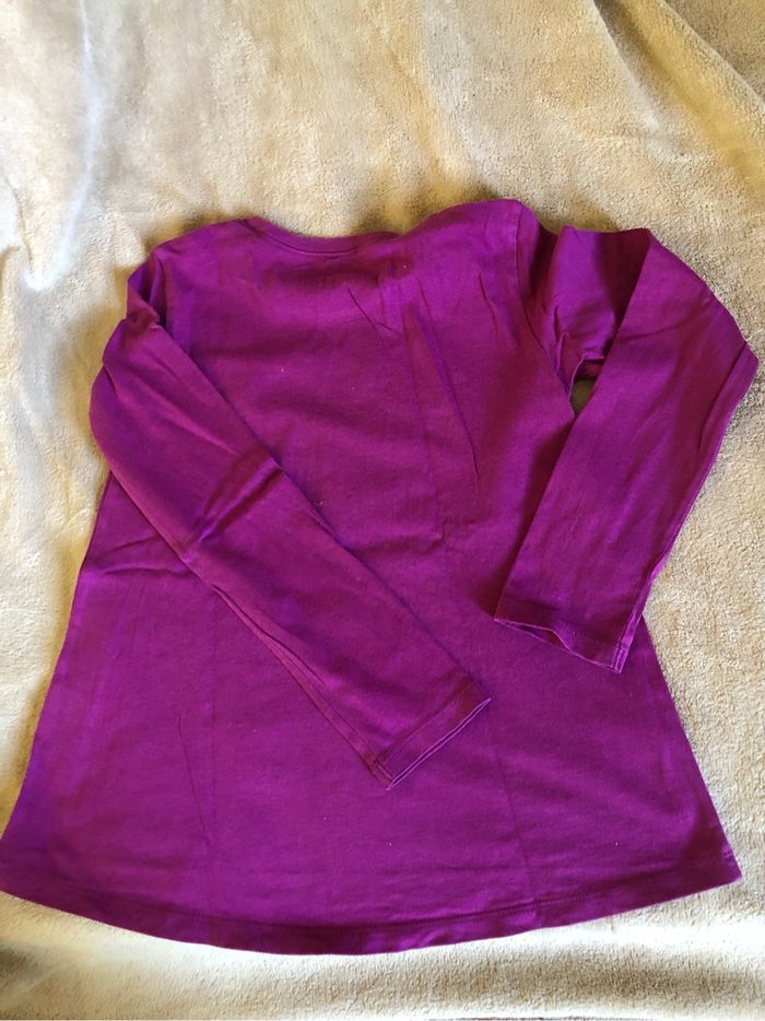 T-shirt manches longues strass - photo numéro 5