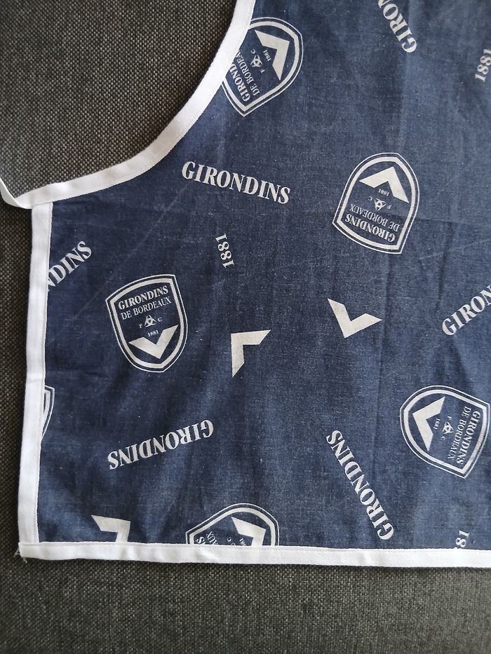 tablier de cuisine 3-6ans girondins de bordeaux - photo numéro 4