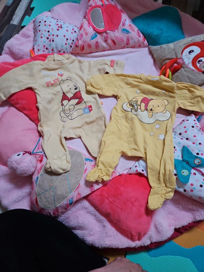 Lot pyjamas Winnie 1 mois