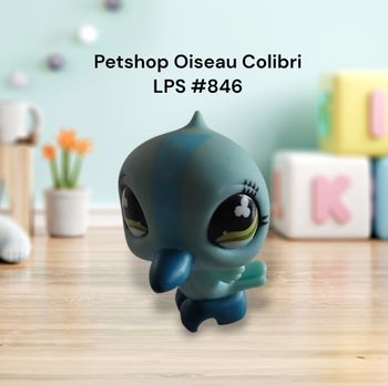 Little Petshop Oiseau Colibri LPS #846 Hasbro