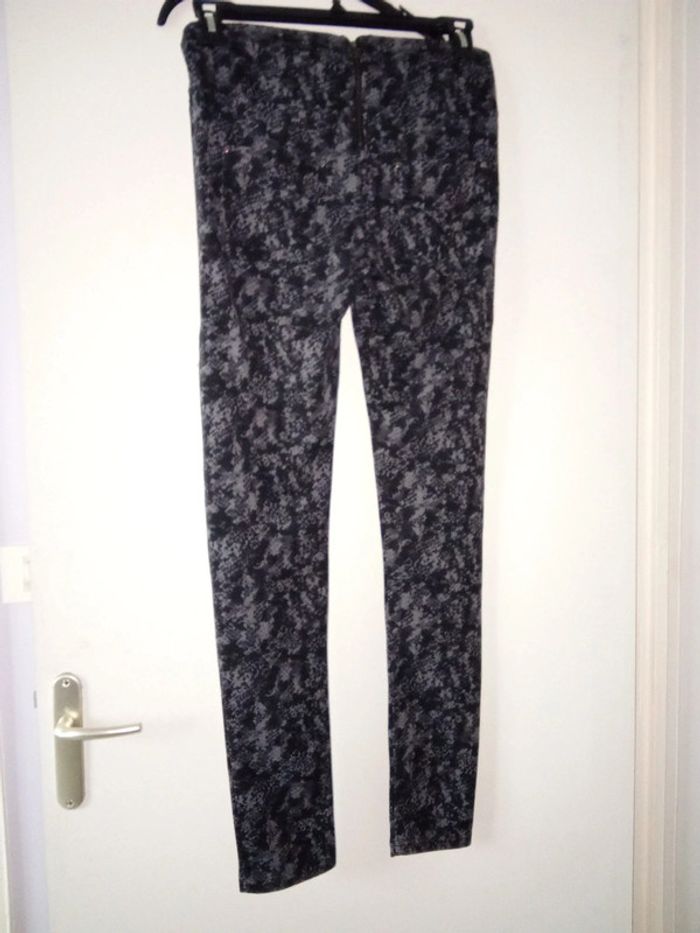 Legging epais Noir/Gris - CoolCat - Taille S - photo numéro 3
