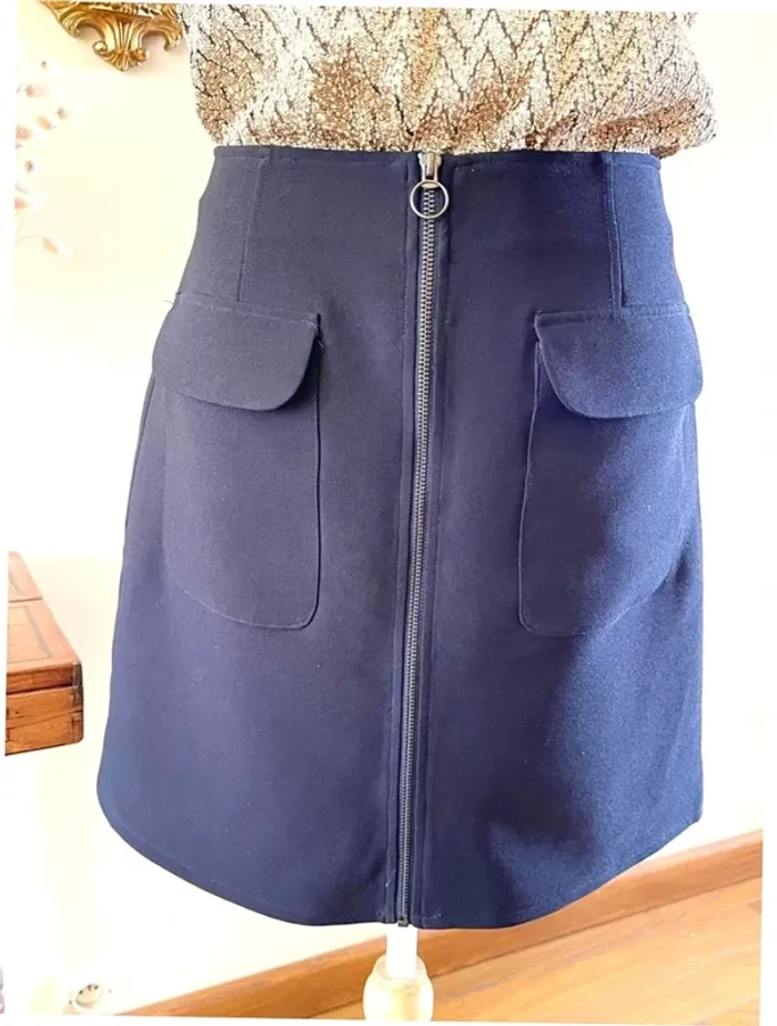 Sublime Jupe Wallis - Style Sixties - Taille 38 (Neuve) - photo numéro 4