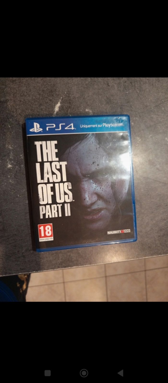 Jeu the last of us part 2 PS4