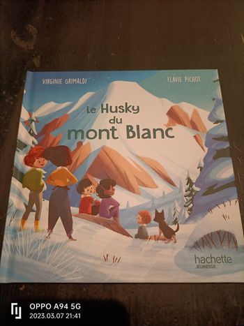 Le husky du mont blanc