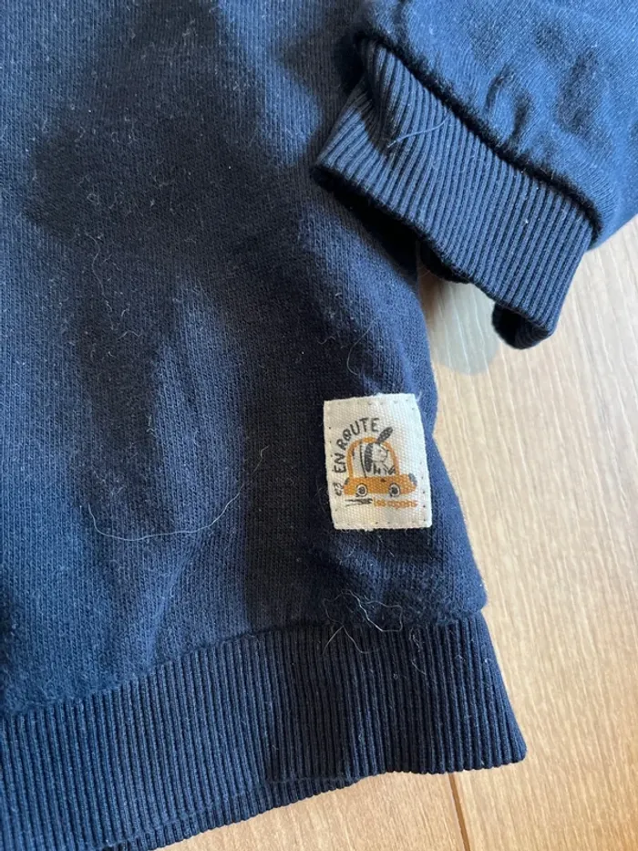 Veste à capuche 18mois - photo numéro 2