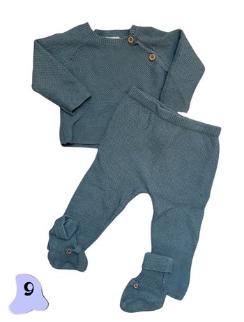 Ensemble 3 pièces en maille - Cyrillus| 9 mois