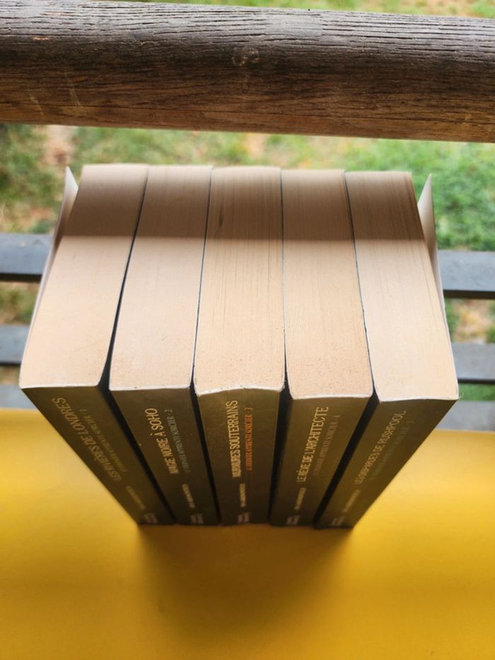 Tome 1 à 5 collections "le dernier apprenti sorcier" de Ben Aaronovitch - photo numéro 2