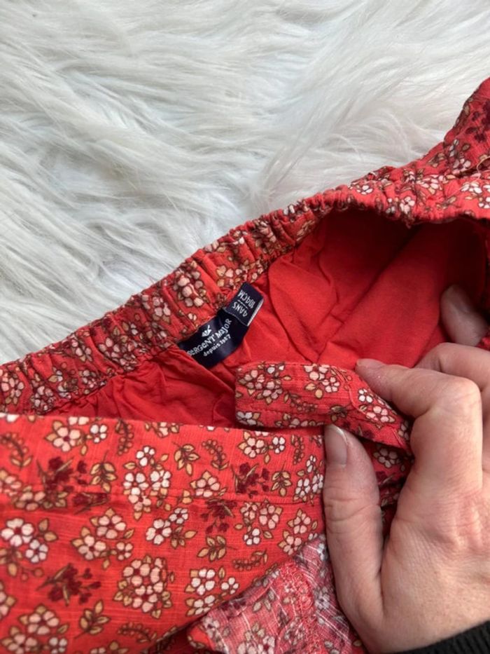 Jupe-short fleurs - Sergent Major - 4 ans - photo numéro 5