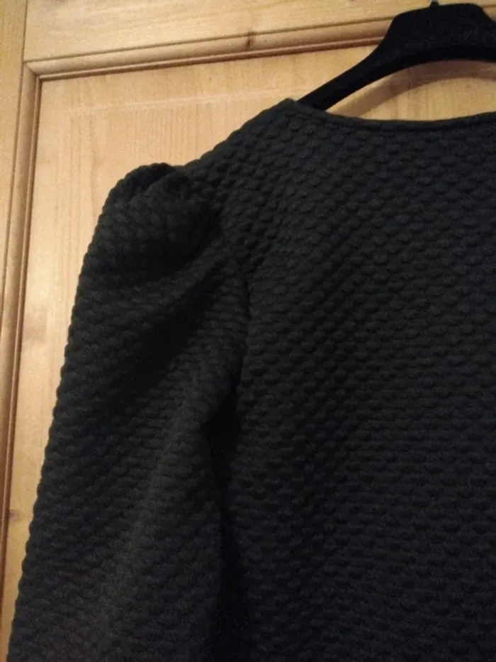 Robe Noire Unie Femme Neuve - photo numéro 4