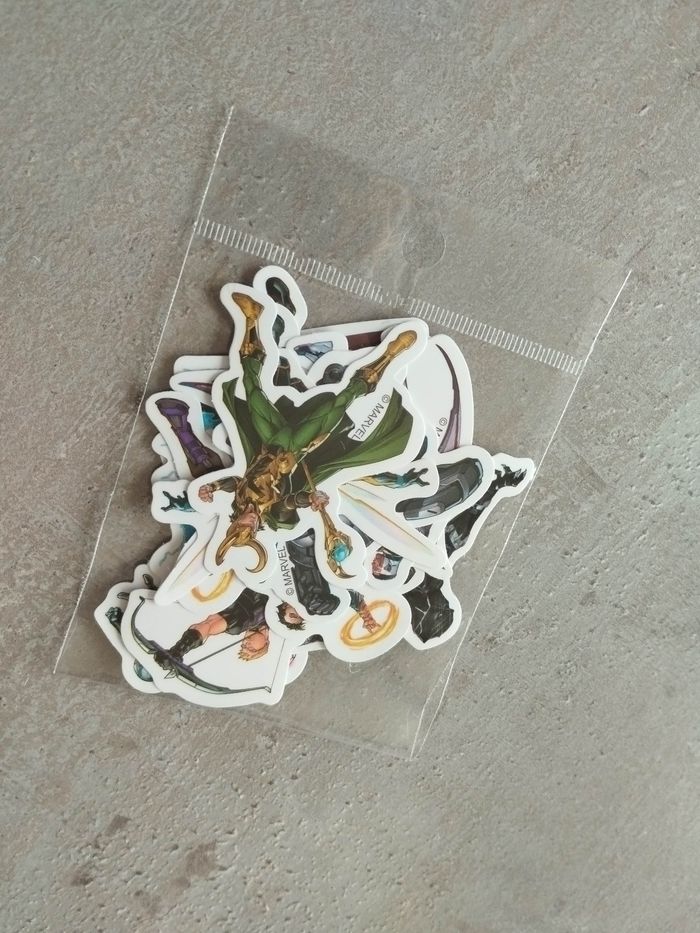 Lot  x15 stickers autocollants Marvel Avengers - photo numéro 4