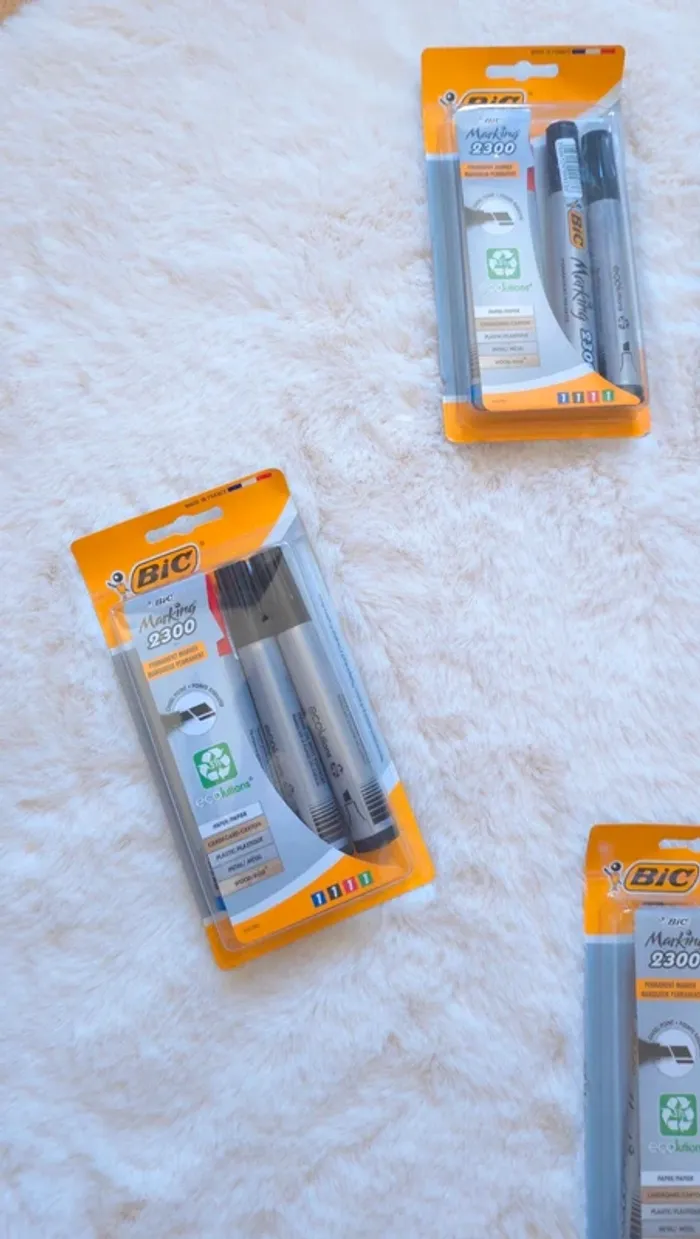 Lot de 20 BIC Marking 2300 ECOlutions Marqueurs Permanents - photo numéro 2