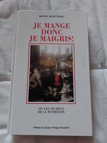 Livre titre  Je mange donc je maigris