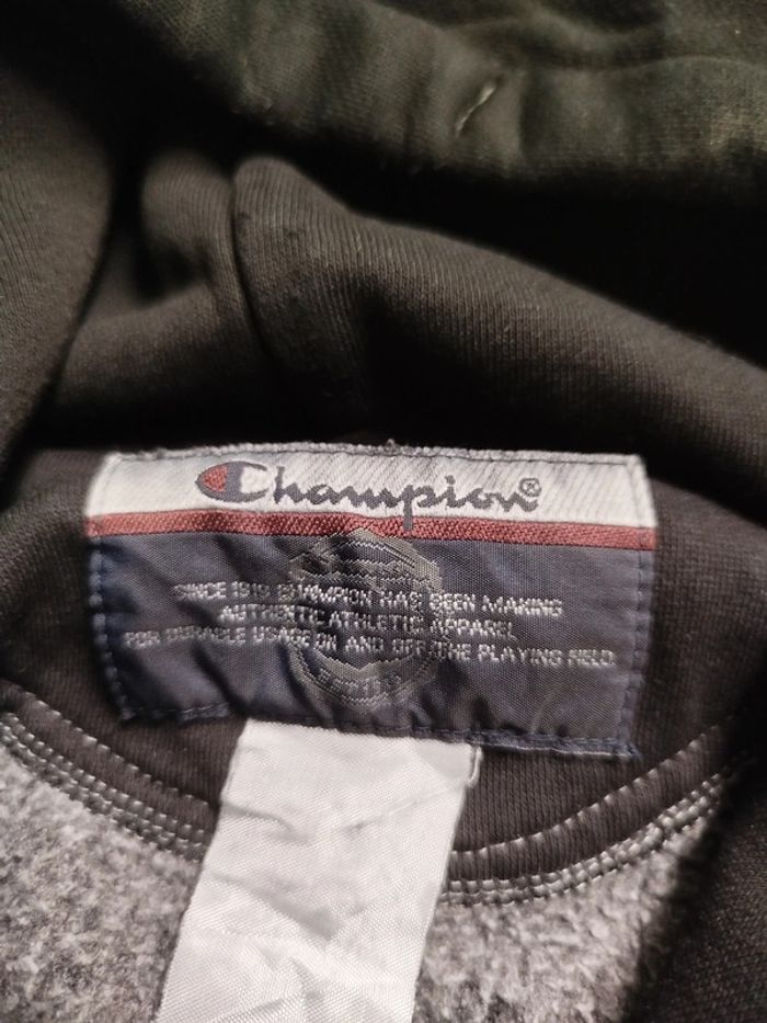 Sweatshirt à capuche noir - Champion - XXL - photo numéro 2