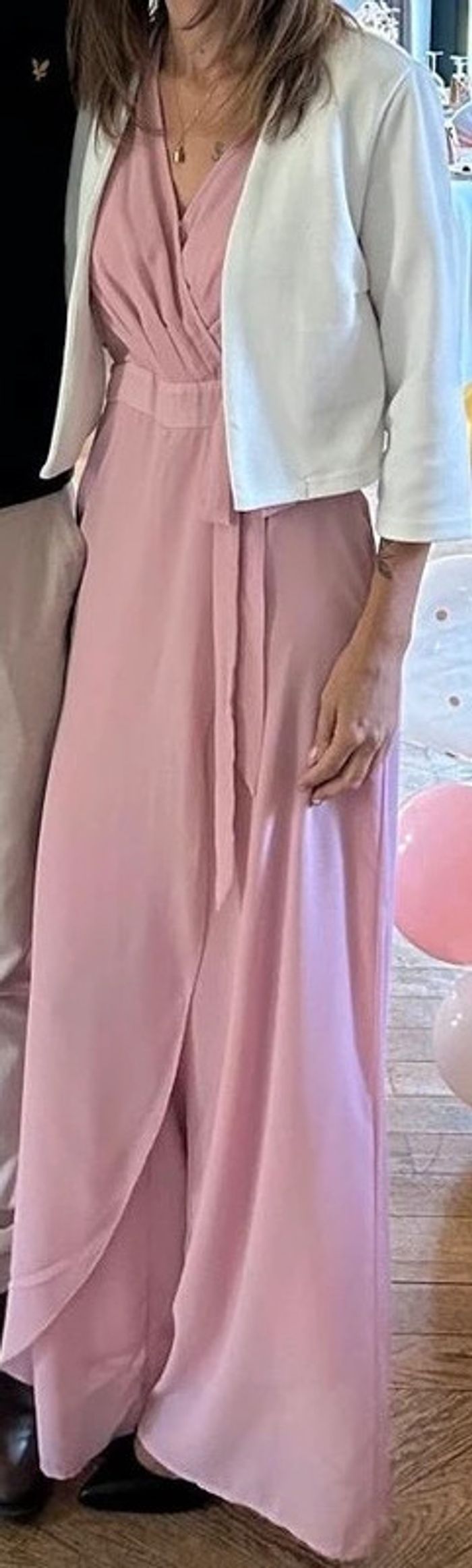 Combinaison fluide rose - Taille S - neuve - photo numéro 3